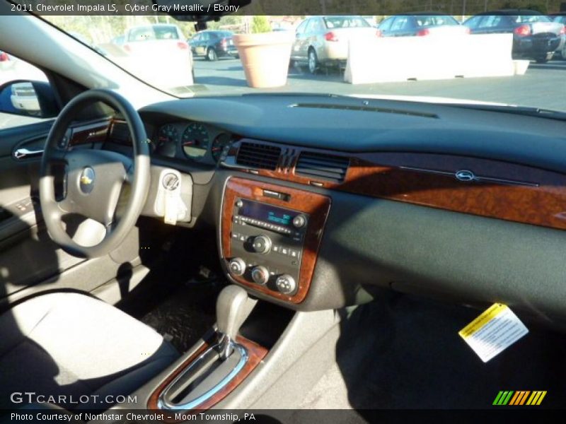 Cyber Gray Metallic / Ebony 2011 Chevrolet Impala LS