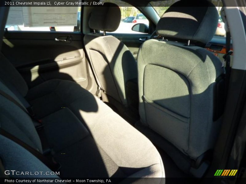 Cyber Gray Metallic / Ebony 2011 Chevrolet Impala LS
