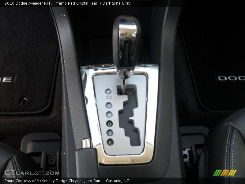 Inferno Red Crystal Pearl / Dark Slate Gray 2010 Dodge Avenger R/T