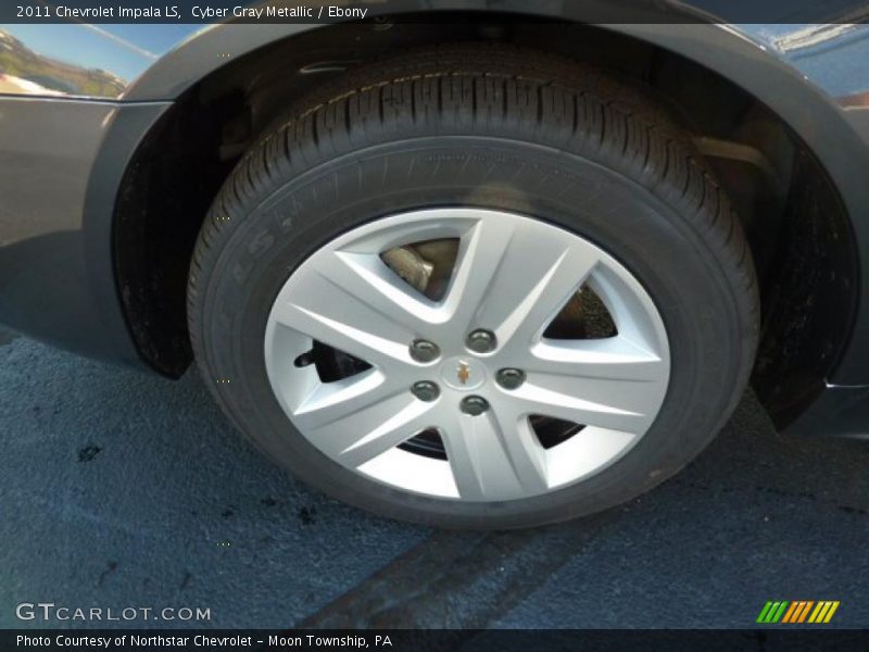 Cyber Gray Metallic / Ebony 2011 Chevrolet Impala LS