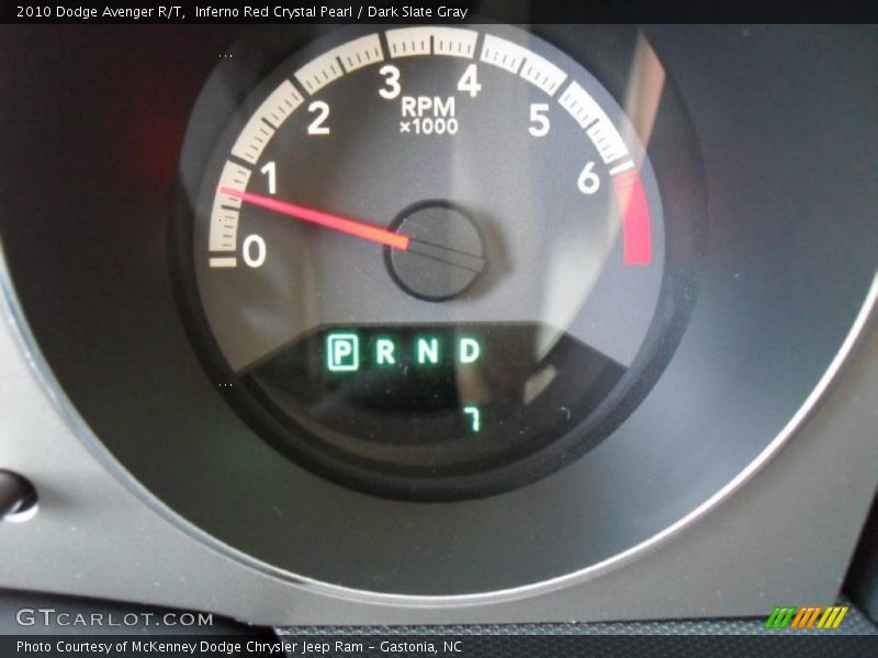 Inferno Red Crystal Pearl / Dark Slate Gray 2010 Dodge Avenger R/T