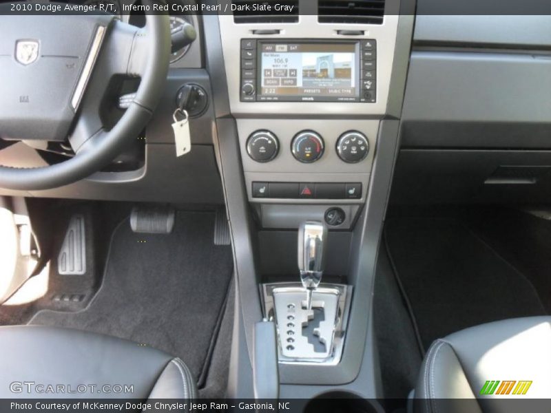 Inferno Red Crystal Pearl / Dark Slate Gray 2010 Dodge Avenger R/T