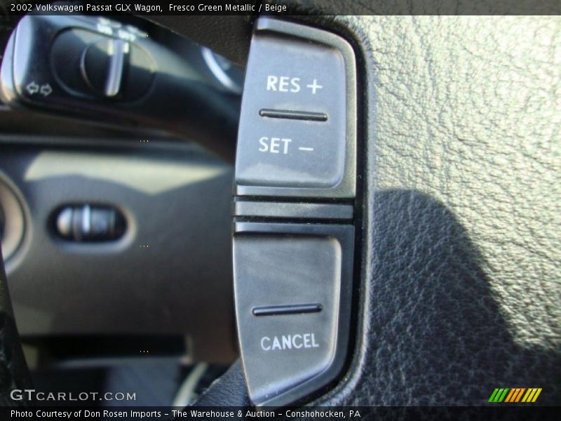 Fresco Green Metallic / Beige 2002 Volkswagen Passat GLX Wagon