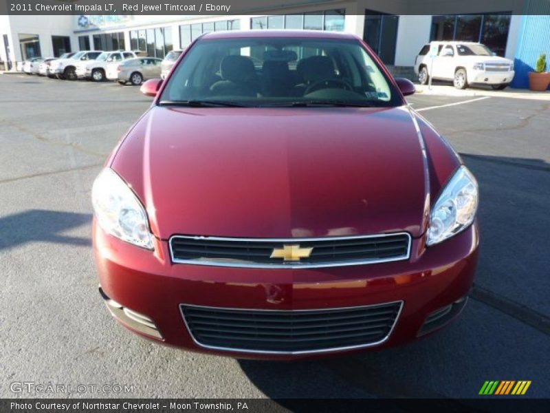 Red Jewel Tintcoat / Ebony 2011 Chevrolet Impala LT