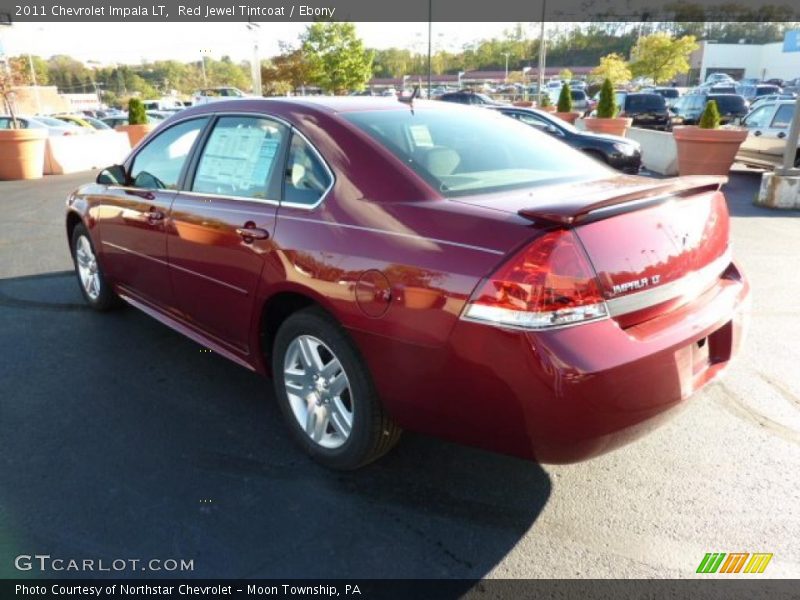 Red Jewel Tintcoat / Ebony 2011 Chevrolet Impala LT