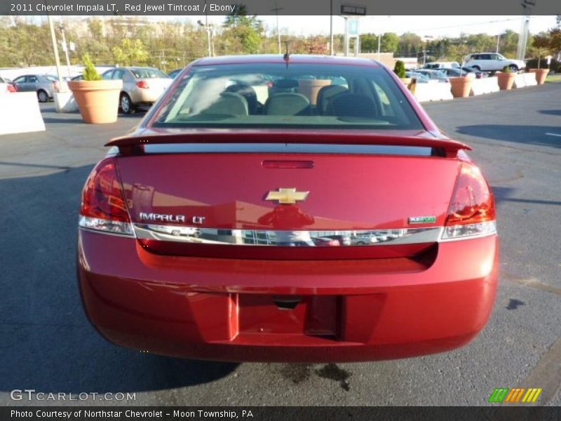 Red Jewel Tintcoat / Ebony 2011 Chevrolet Impala LT