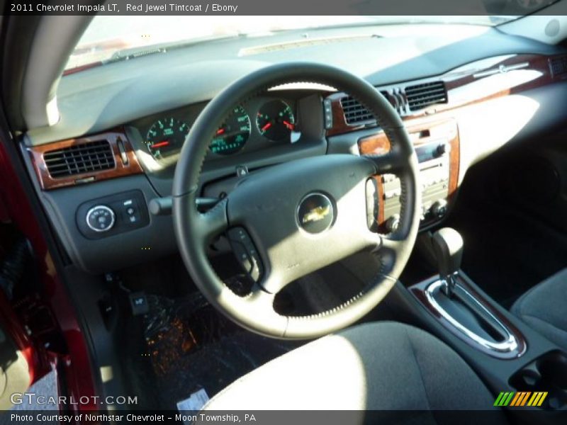 Red Jewel Tintcoat / Ebony 2011 Chevrolet Impala LT