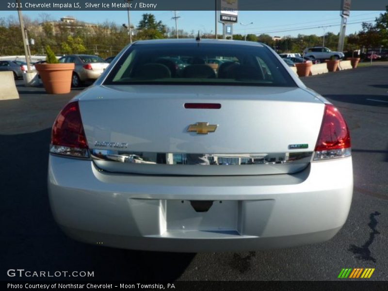 Silver Ice Metallic / Ebony 2011 Chevrolet Impala LS