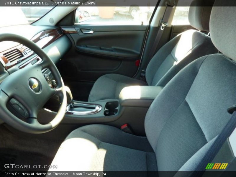 Silver Ice Metallic / Ebony 2011 Chevrolet Impala LS
