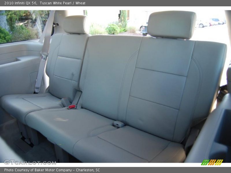 Tuscan White Pearl / Wheat 2010 Infiniti QX 56