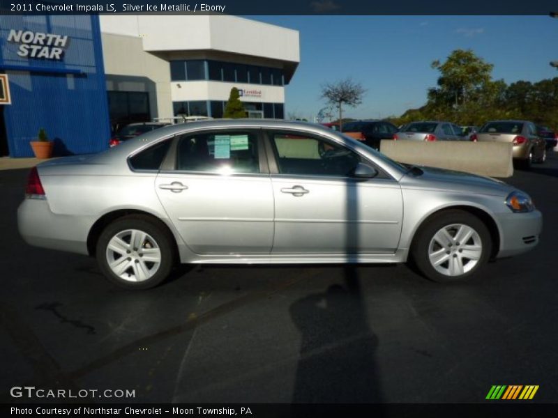 Silver Ice Metallic / Ebony 2011 Chevrolet Impala LS