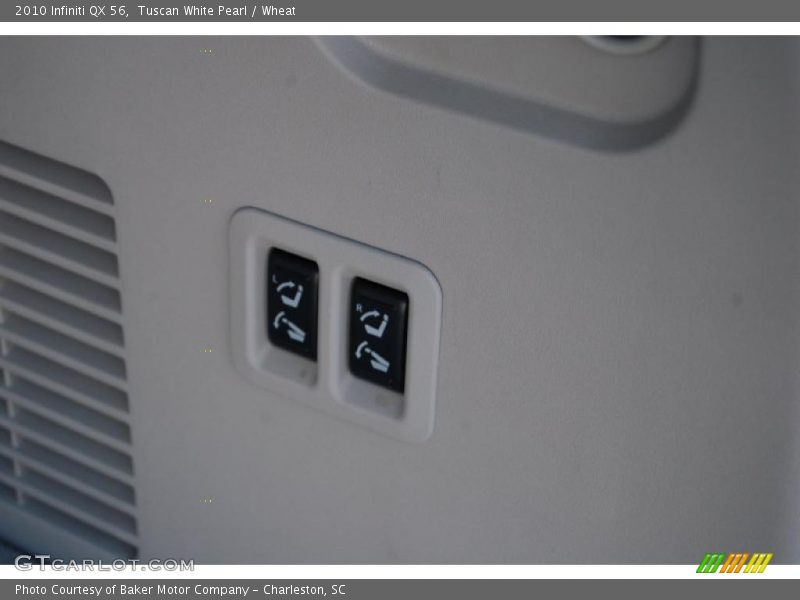 Tuscan White Pearl / Wheat 2010 Infiniti QX 56