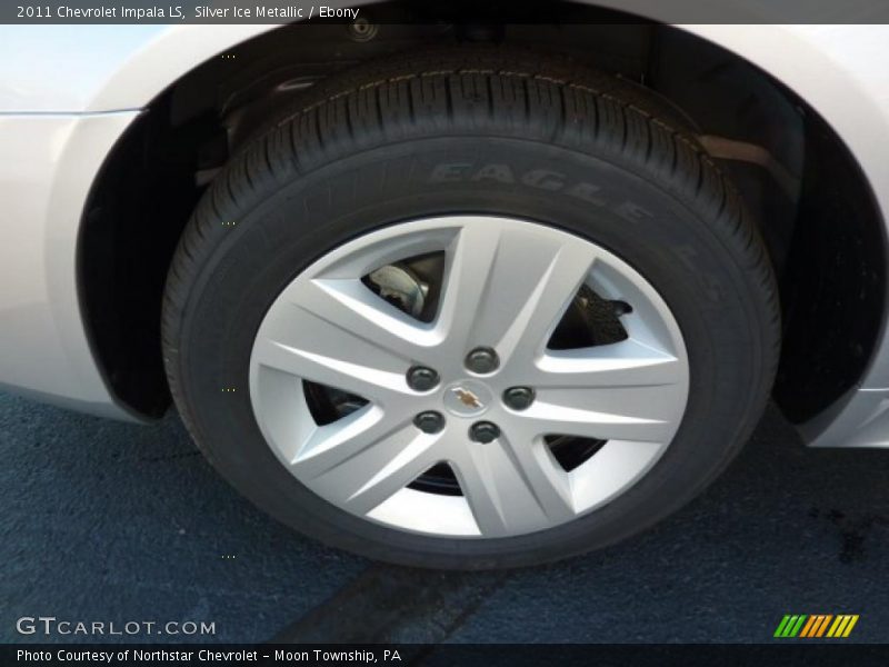 Silver Ice Metallic / Ebony 2011 Chevrolet Impala LS
