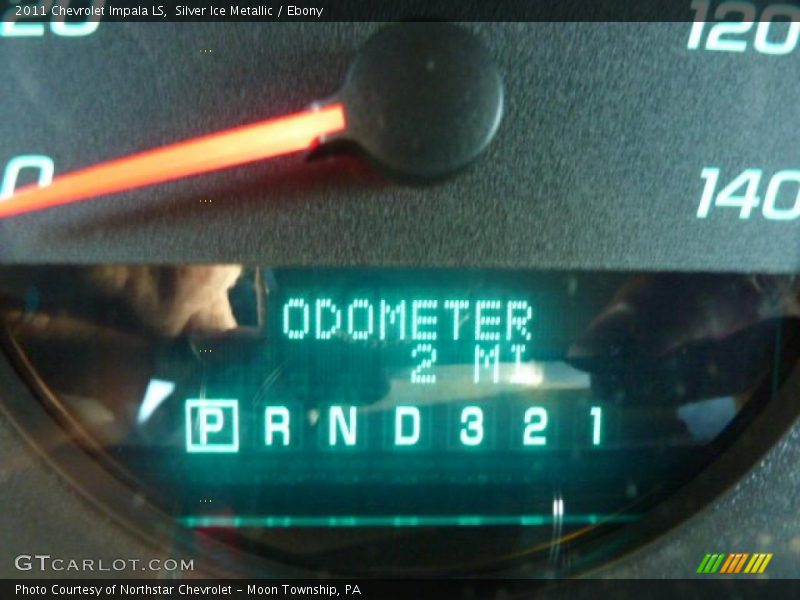Silver Ice Metallic / Ebony 2011 Chevrolet Impala LS