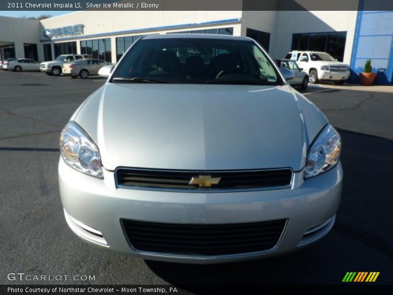 Silver Ice Metallic / Ebony 2011 Chevrolet Impala LS