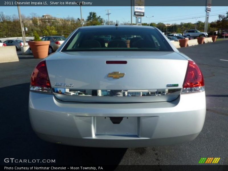 Silver Ice Metallic / Ebony 2011 Chevrolet Impala LS