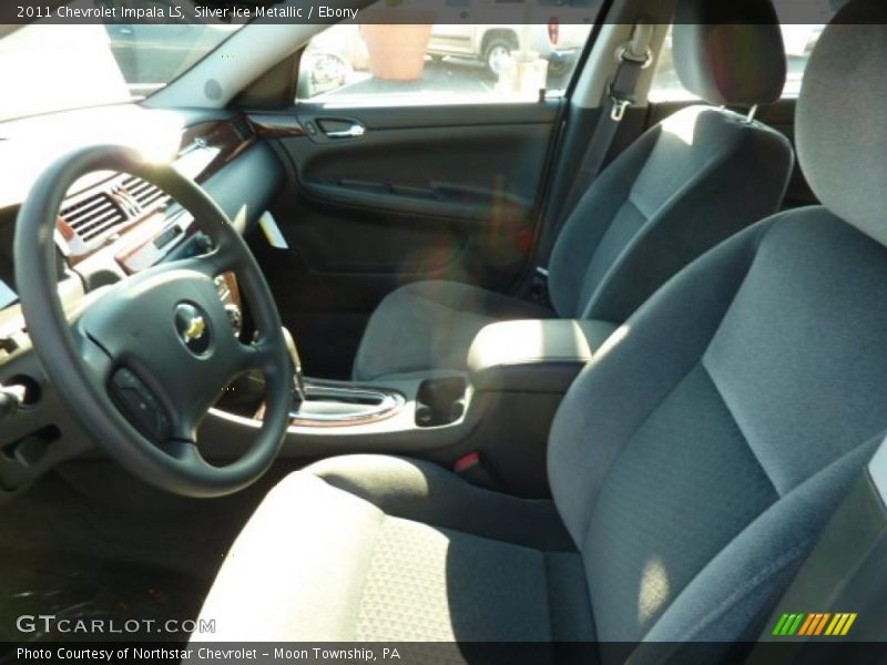 Silver Ice Metallic / Ebony 2011 Chevrolet Impala LS
