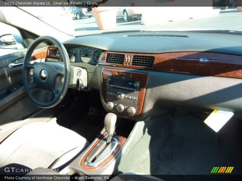 Silver Ice Metallic / Ebony 2011 Chevrolet Impala LS