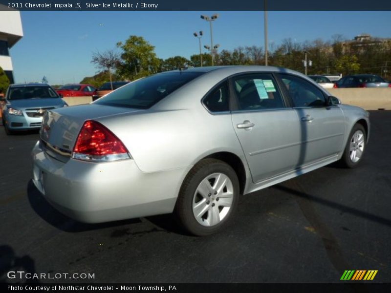 Silver Ice Metallic / Ebony 2011 Chevrolet Impala LS