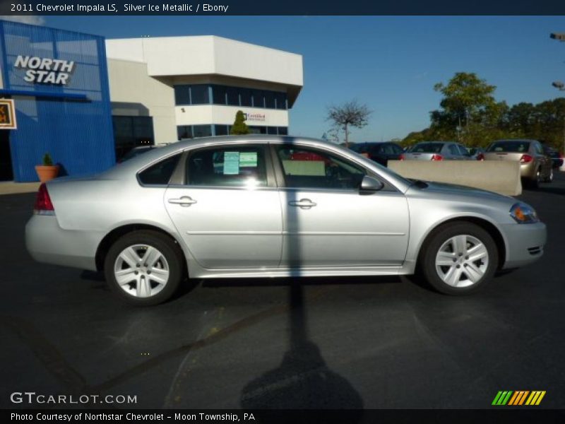 Silver Ice Metallic / Ebony 2011 Chevrolet Impala LS