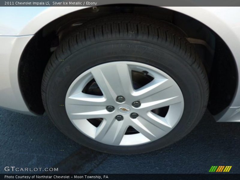 Silver Ice Metallic / Ebony 2011 Chevrolet Impala LS