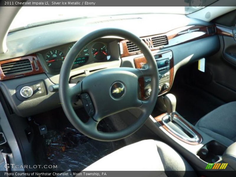 Silver Ice Metallic / Ebony 2011 Chevrolet Impala LS