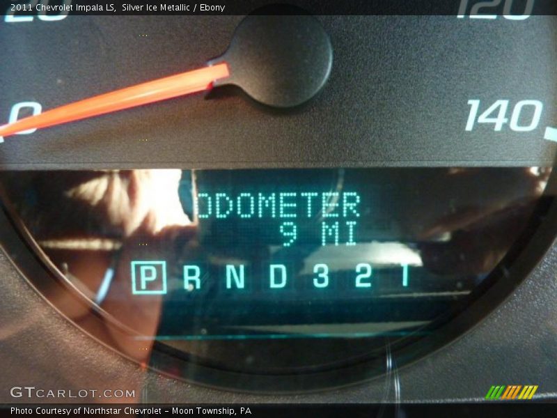 Silver Ice Metallic / Ebony 2011 Chevrolet Impala LS