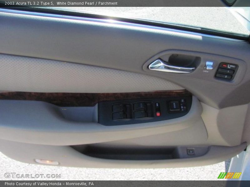 White Diamond Pearl / Parchment 2003 Acura TL 3.2 Type S