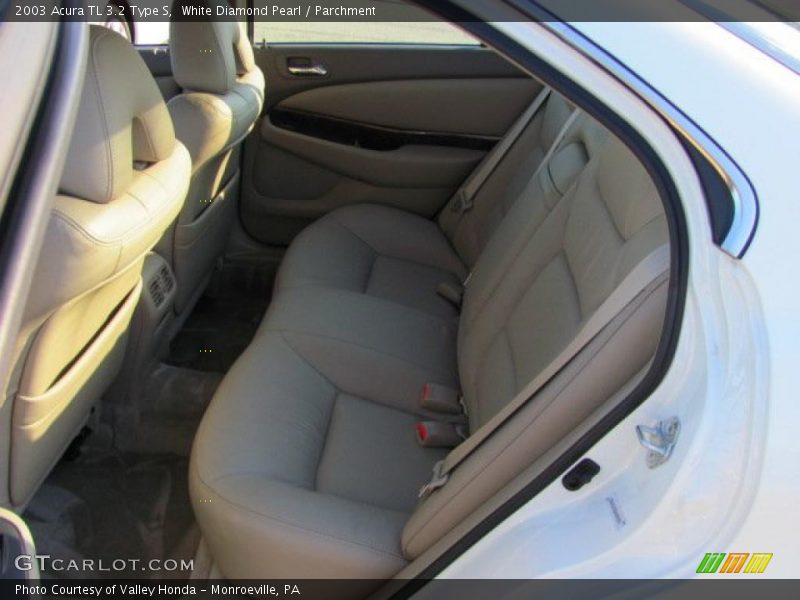 White Diamond Pearl / Parchment 2003 Acura TL 3.2 Type S