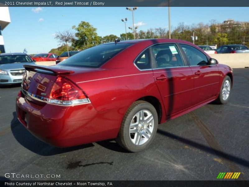 Red Jewel Tintcoat / Ebony 2011 Chevrolet Impala LT