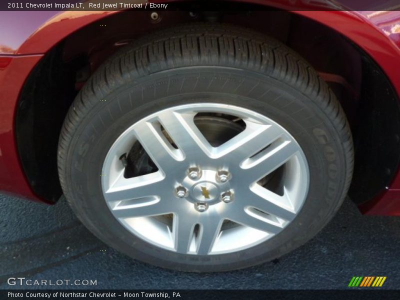 Red Jewel Tintcoat / Ebony 2011 Chevrolet Impala LT