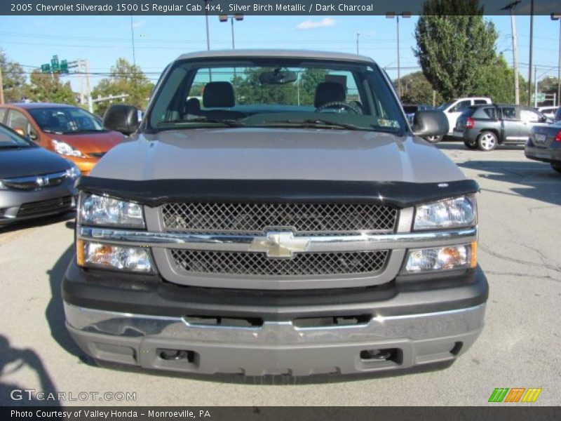 Silver Birch Metallic / Dark Charcoal 2005 Chevrolet Silverado 1500 LS Regular Cab 4x4