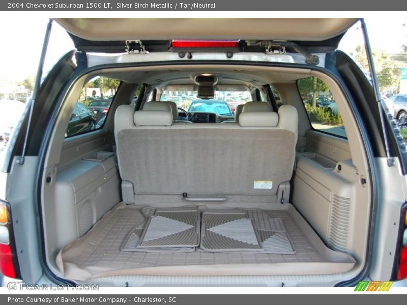 Silver Birch Metallic / Tan/Neutral 2004 Chevrolet Suburban 1500 LT