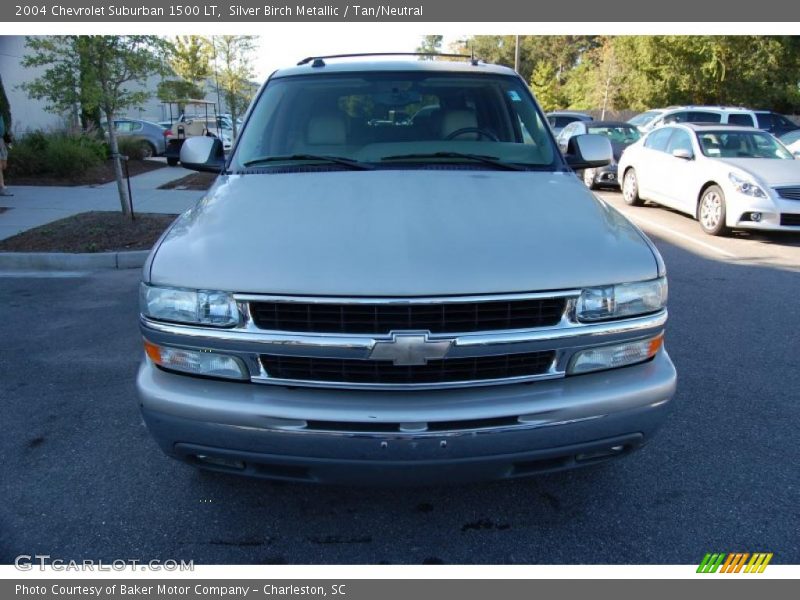 Silver Birch Metallic / Tan/Neutral 2004 Chevrolet Suburban 1500 LT