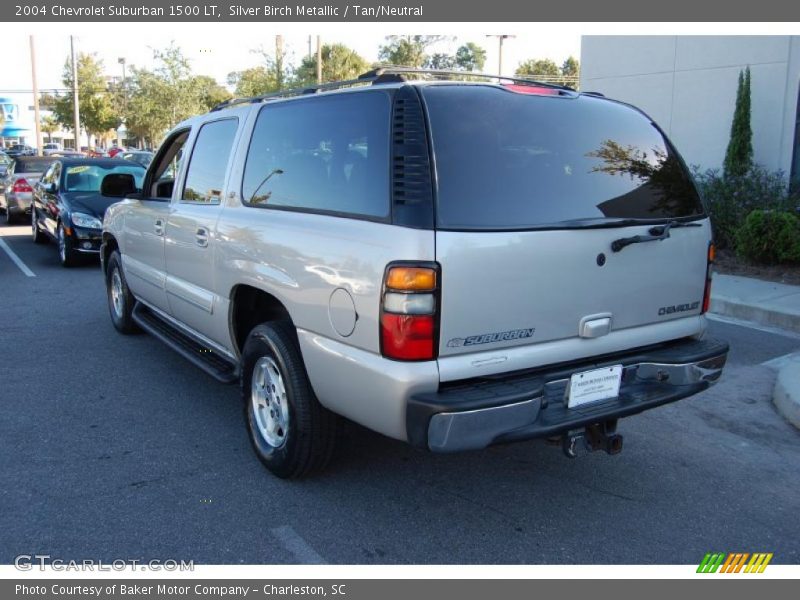 Silver Birch Metallic / Tan/Neutral 2004 Chevrolet Suburban 1500 LT