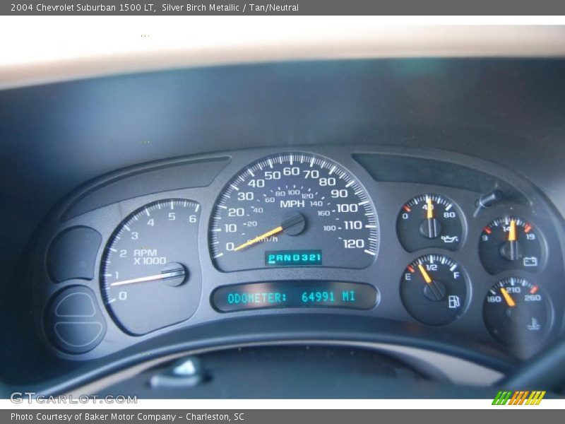  2004 Suburban 1500 LT 1500 LT Gauges