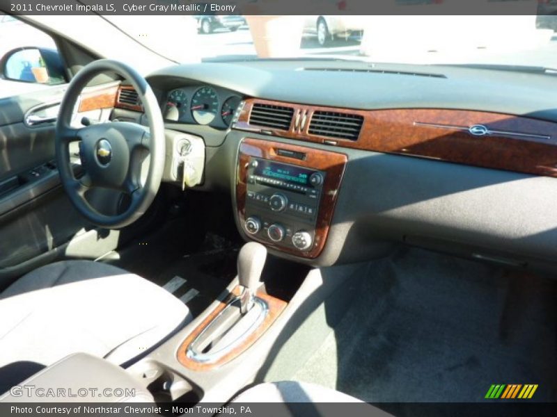 Cyber Gray Metallic / Ebony 2011 Chevrolet Impala LS