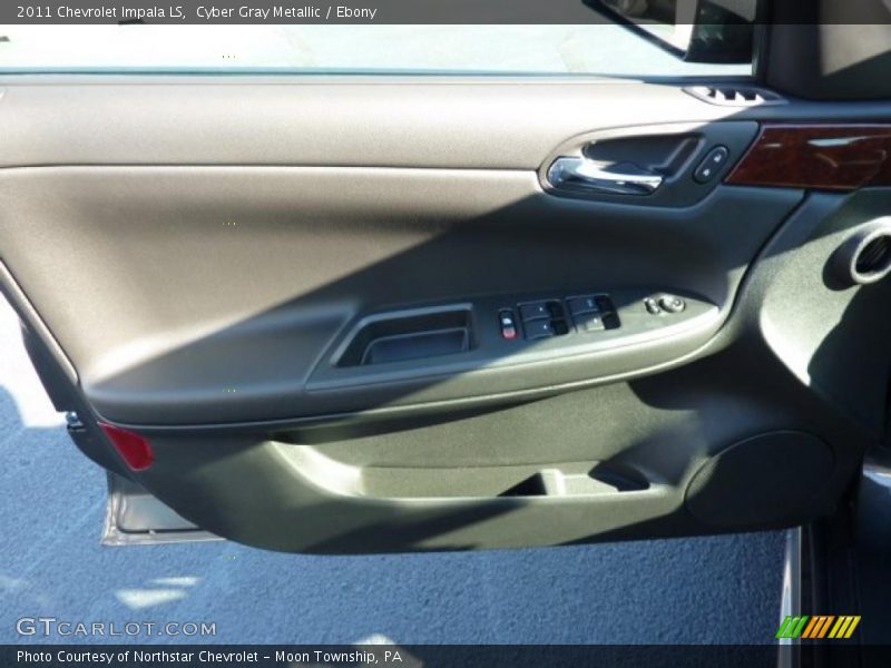 Cyber Gray Metallic / Ebony 2011 Chevrolet Impala LS
