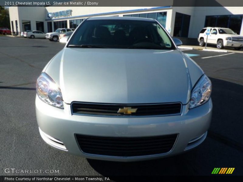 Silver Ice Metallic / Ebony 2011 Chevrolet Impala LS