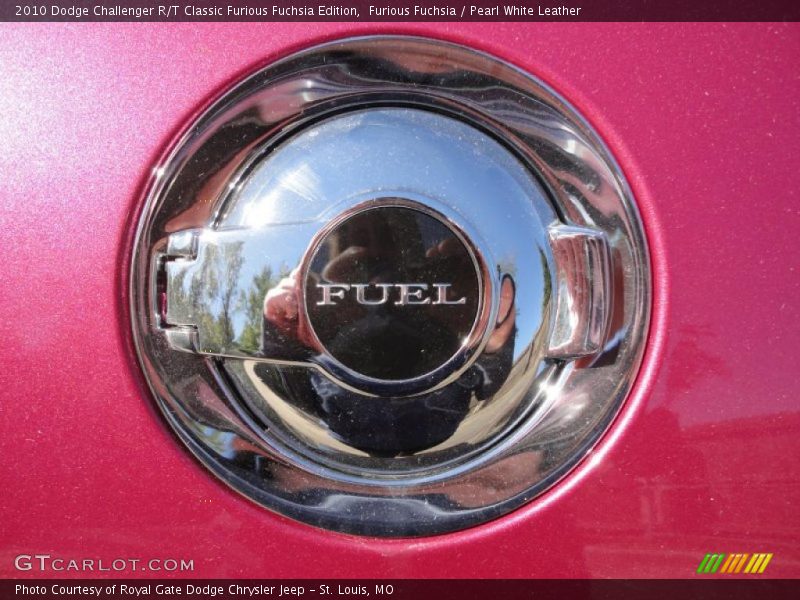 Furious Fuchsia / Pearl White Leather 2010 Dodge Challenger R/T Classic Furious Fuchsia Edition