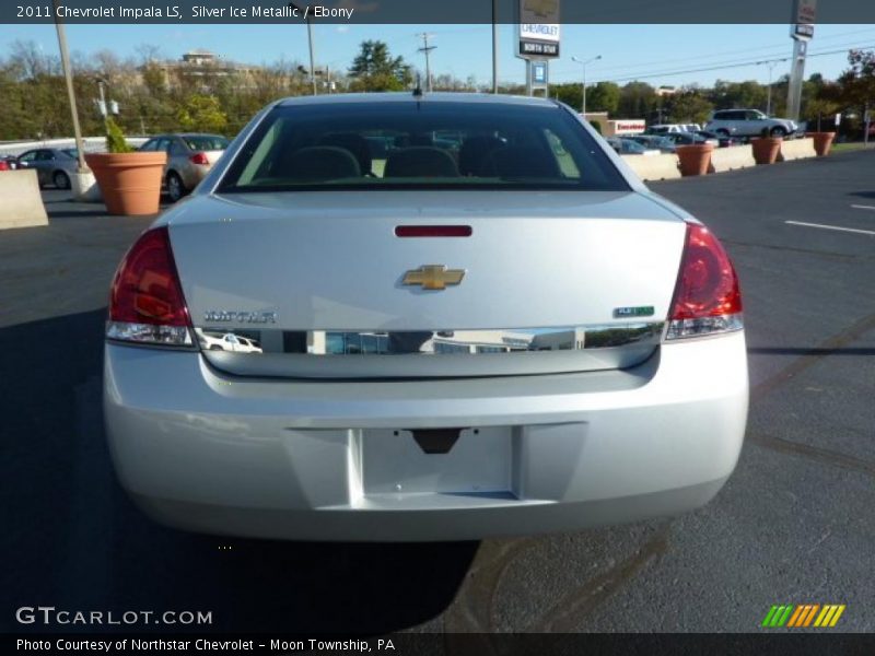 Silver Ice Metallic / Ebony 2011 Chevrolet Impala LS