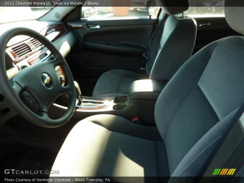 Silver Ice Metallic / Ebony 2011 Chevrolet Impala LS