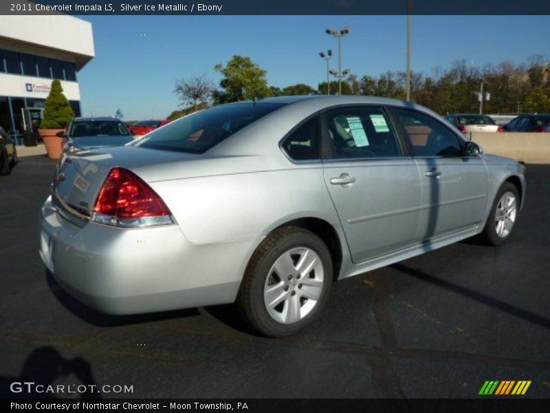 Silver Ice Metallic / Ebony 2011 Chevrolet Impala LS