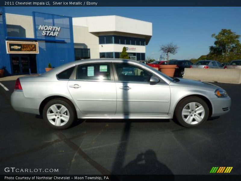 Silver Ice Metallic / Ebony 2011 Chevrolet Impala LS
