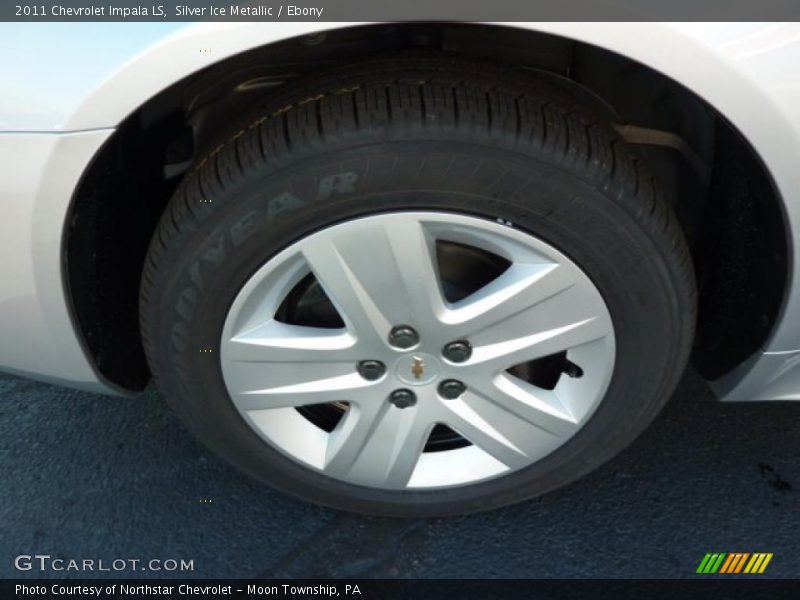 Silver Ice Metallic / Ebony 2011 Chevrolet Impala LS