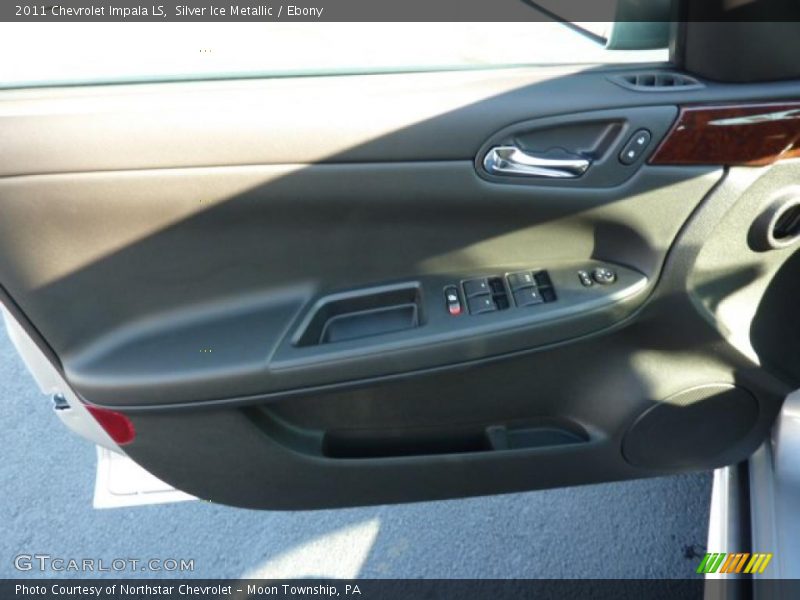 Silver Ice Metallic / Ebony 2011 Chevrolet Impala LS