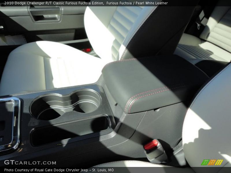 Furious Fuchsia / Pearl White Leather 2010 Dodge Challenger R/T Classic Furious Fuchsia Edition