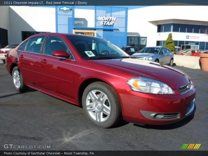 Red Jewel Tintcoat / Ebony 2011 Chevrolet Impala LT