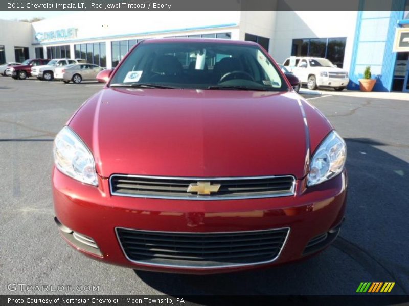 Red Jewel Tintcoat / Ebony 2011 Chevrolet Impala LT