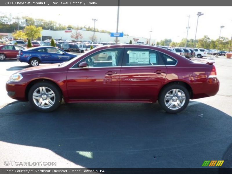 Red Jewel Tintcoat / Ebony 2011 Chevrolet Impala LT